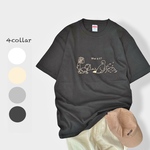 Tシャツ「ここ掘れ！わん！」スミ色