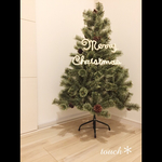 （早特SALE/送料無料）クラッシュビーズ付きMerryChristmas＊ウールレター