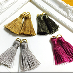 再入荷《8個》秋カラーのタッセルセット①