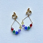 ❤️💛💚💙💜5colorピアス