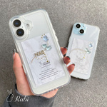 全機種対応 名入れ チューリップ スマホケース iPhone17 16e レジン Android galaxy xperia oppo イニシャル Pixel