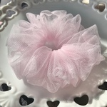 特価200円💓【数量限定】🌸桜ピンクチュール🌸プレーンシュシュ✨