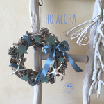 ﾌﾞﾙｰなalohaのｸﾘｽﾏｽﾘｰｽ　20㎝