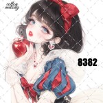 original sticker « no.8382 »     //     人物ステッカー オリジナルステッカー オリジナル人物ステッカー ステッカー cotton melody