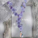 幻想夜桜　ネックレス