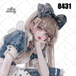 original sticker « no.8431 »     //     人物ステッカー オリジナルステッカー オリジナル人物ステッカー ステッカー cotton melody