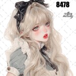 original sticker « no.8478 »     //     人物ステッカー オリジナルステッカー オリジナル人物ステッカー ステッカー cotton melody