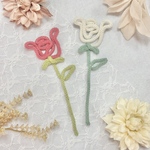 ウールレター お花