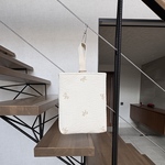 ヌビのシューズバッグ（クリームリボン🎀）