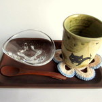 Glass Studio BiBi しかく皿