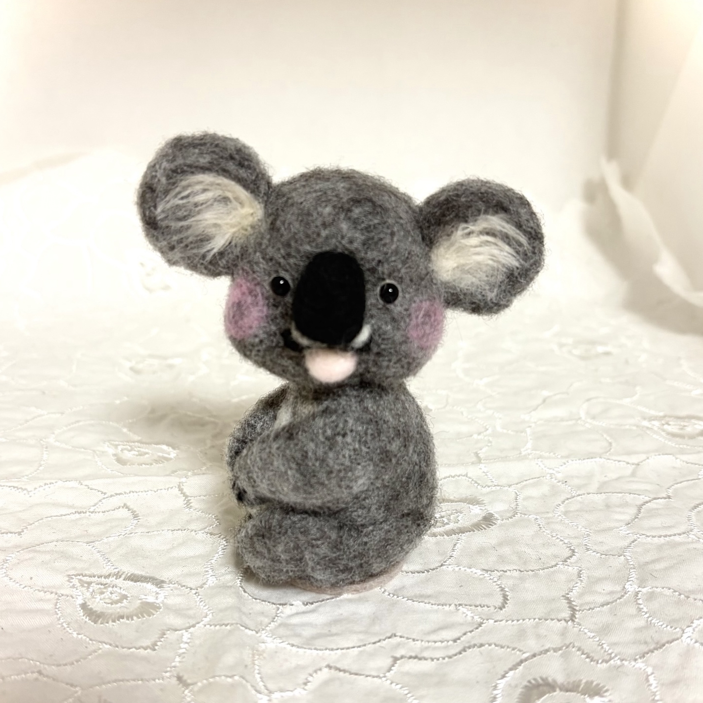 羊毛フェルト⭐︎ 元気いっぱいのあの子へ⭐︎五月人形ちゃん