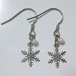 *再販*snowピアス・シルバー