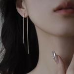 ꫛꫀꪝ✧‧˚チェーンの痛くないイヤリング  ロングネックレス