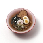 ◆ミニチュアフード　醤油ラーメン◆