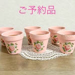 ご予約品　ミニプランター6個セット