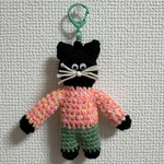 黒ネコさんのキーホルダー