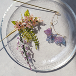 【オーダー】 0606sa様専用　桜×藤、金魚の簪