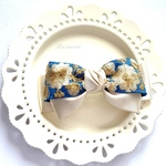 ＊インド刺繍＊華やかリボンバレッタ