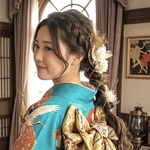 卒業式　袴　前撮り　髪飾り　白の紫陽花のドライフラワー髪飾り　水引付き　プリザーブドフラワーのヘッドドレス　／結婚式　和装　成人式振袖　ドライフラワー　ウェディング