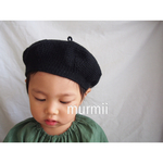   baby&kids ベレー帽 （BLACK）