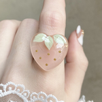 【再販】〜ハートいちごのリング🍓〜