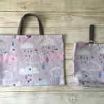 【入園入学】レッスンバッグとシューズバッグのセット＊Rain
