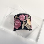 花柄 インド刺繡 ポニーフック 