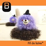 フワフワ怪獣*紫*ハロウィン🎃B