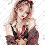 ℳ. xoxoshop オリジナル人物ステッカー2026.3月No.438