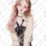 ℳ. xoxoshop オリジナル人物ステッカー2026.3月No.439