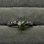 モスアゲートリング💍