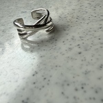 ーring003ー　silver925 リング　ファッションリング　大ぶりリング　