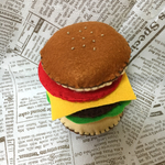 【再販8】ハンバーガー〜フェルトおままごと〜