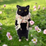 no.423 春待ちの黒猫さん