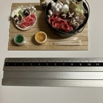 ミニチュア すき焼き