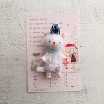(送料込)  クリームｃａｐキトン　(　ホワイト　)  