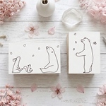 たれ目シロクマと仲間たち *Spring