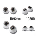 10800 ✤ 10/6mm ドール用アイチップ REALTYPE
