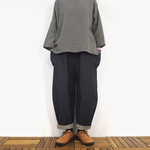 Hinamiカルサンパンツ（綿オックス チャコール）【受注生産対応】