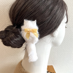 しっぽがゆらゆら揺れるねこちゃんヘアコーム(W6)