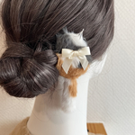 しっぽがゆらゆら揺れるねこちゃんヘアコーム(M11)