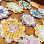 春のひかりのお花コースター🌸