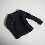 【受注生産】damage T-shirt (BLACK)