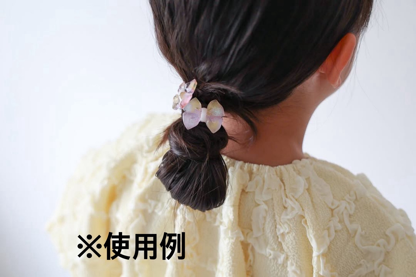 お花たっぷりリボンヘアゴム🎀さくらカラー - trois loulou | minne