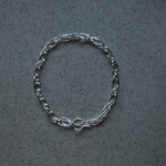 ーsilver925チャンキーチェーンネックレスー　シルバーアクセサリー　silver925 チェーンネックレス　チェーンブレスレット