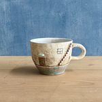 コーヒーカップ小「白い壁Ｂ」