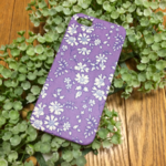 リバティ capel パープルのiPhone5.5sケース 