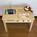  机に変身 ままごとキッチン 