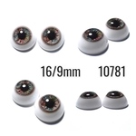  10781 ✤ 16/9mm ドール用アイチップ 3DTYPE