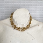 Vintage 70s-80s USA MOENT retro mode long chain necklace 